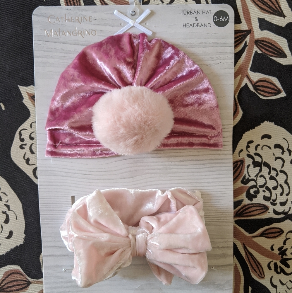 Catherine Malandrino hat and headband